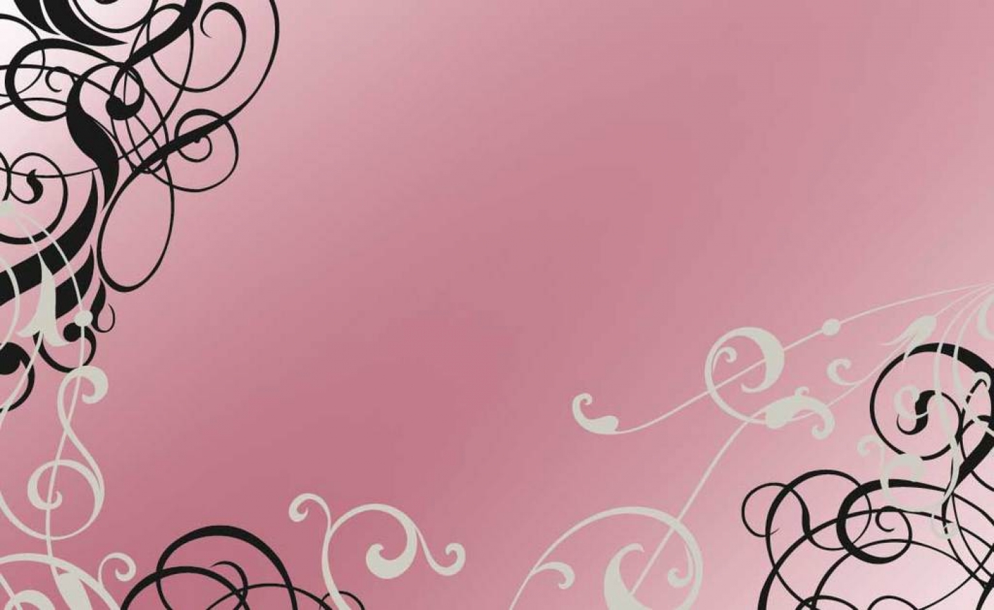 Beautiful Pink Swirls Design Glitter Background