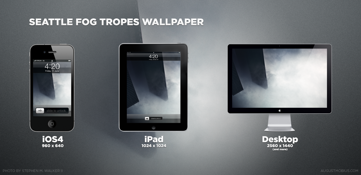 Free download Seattle Fog Tropes Wallpaper by augustmobius [1231x599