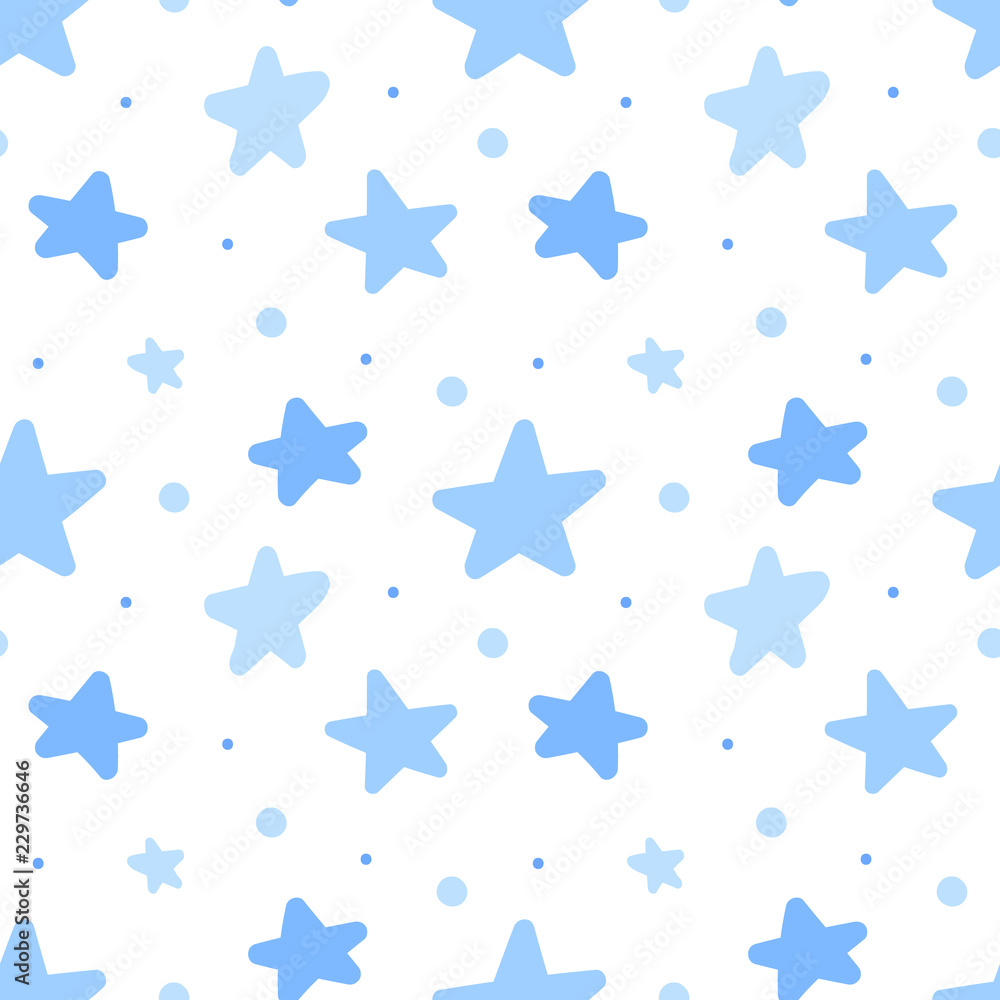 Blue Stars Wallpaper