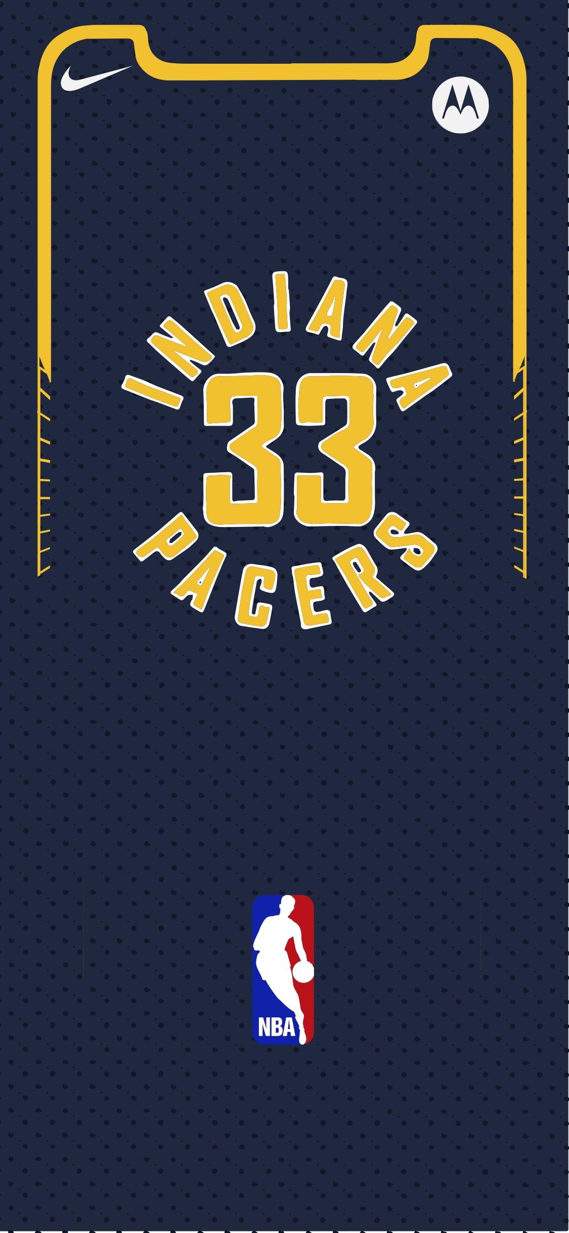 Myles Turner iPhone X Wallpaper Pacers