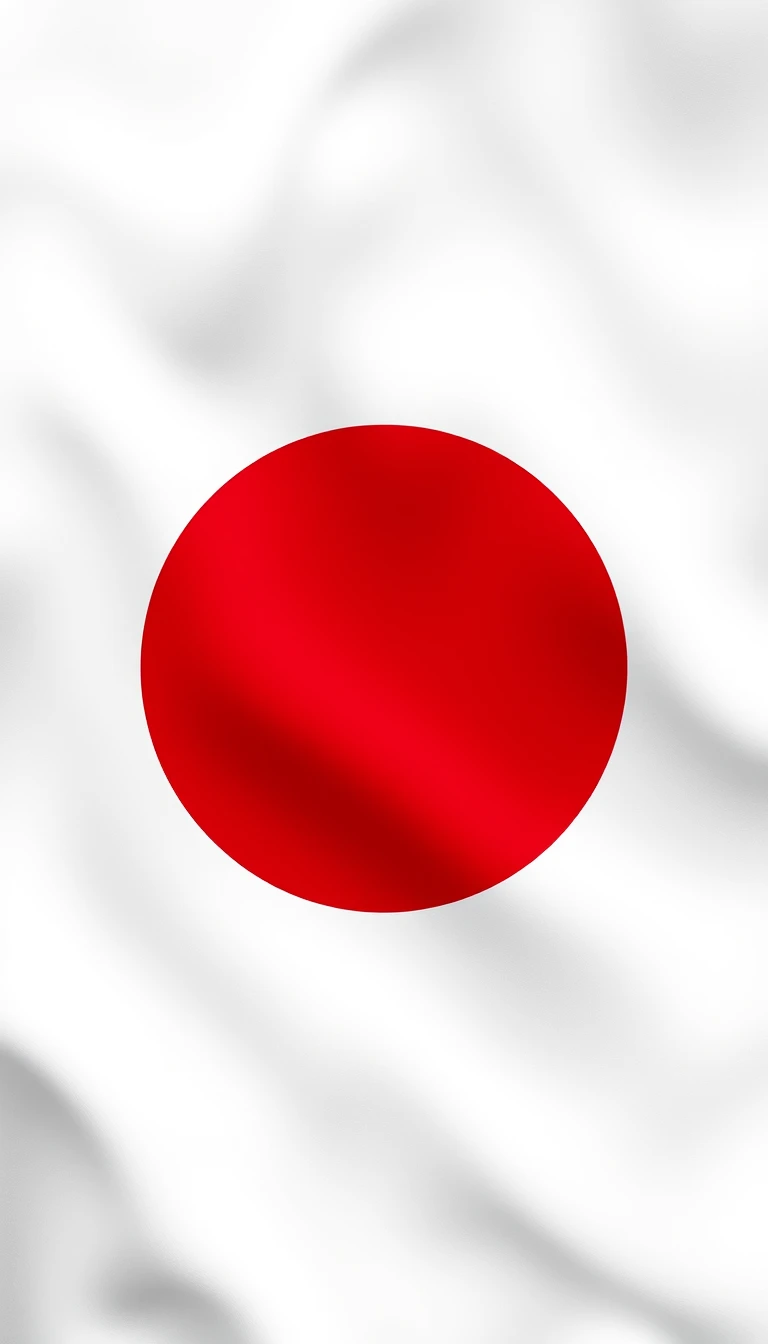 Japan Flag Phone Wallpaper