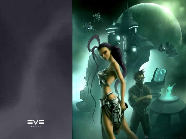 High Resolution Eve Online Girl Wallpaper In 3d Space Desktop