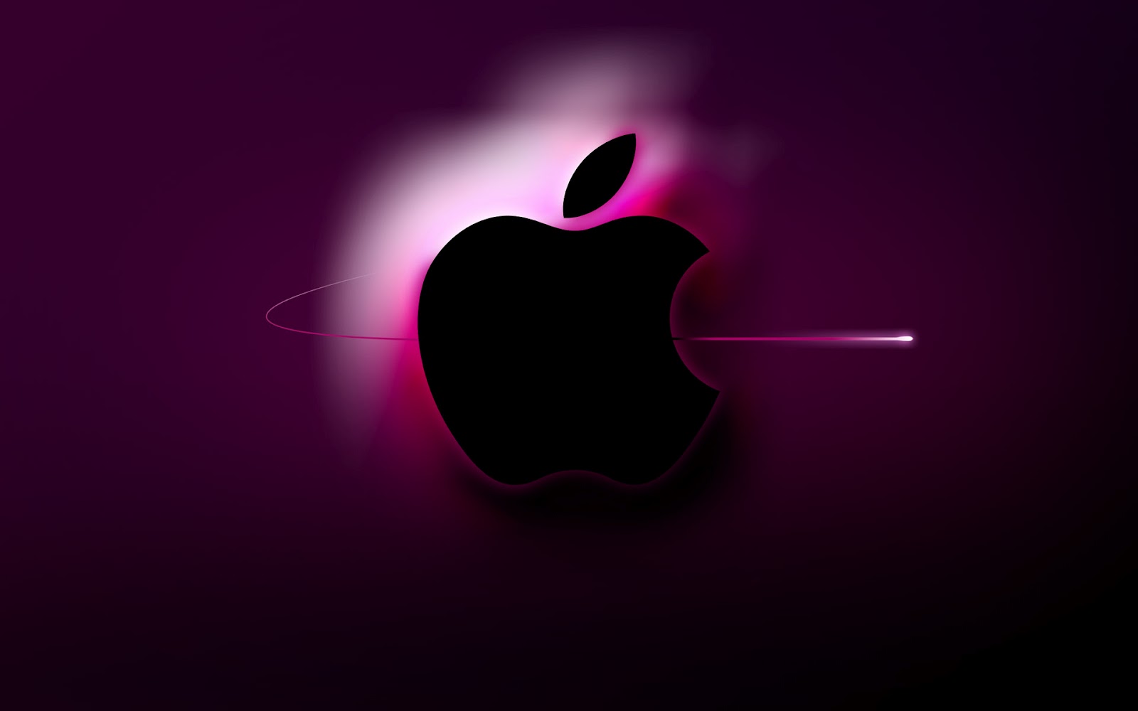 Apple Full HD Desktop Wallpaper Logo