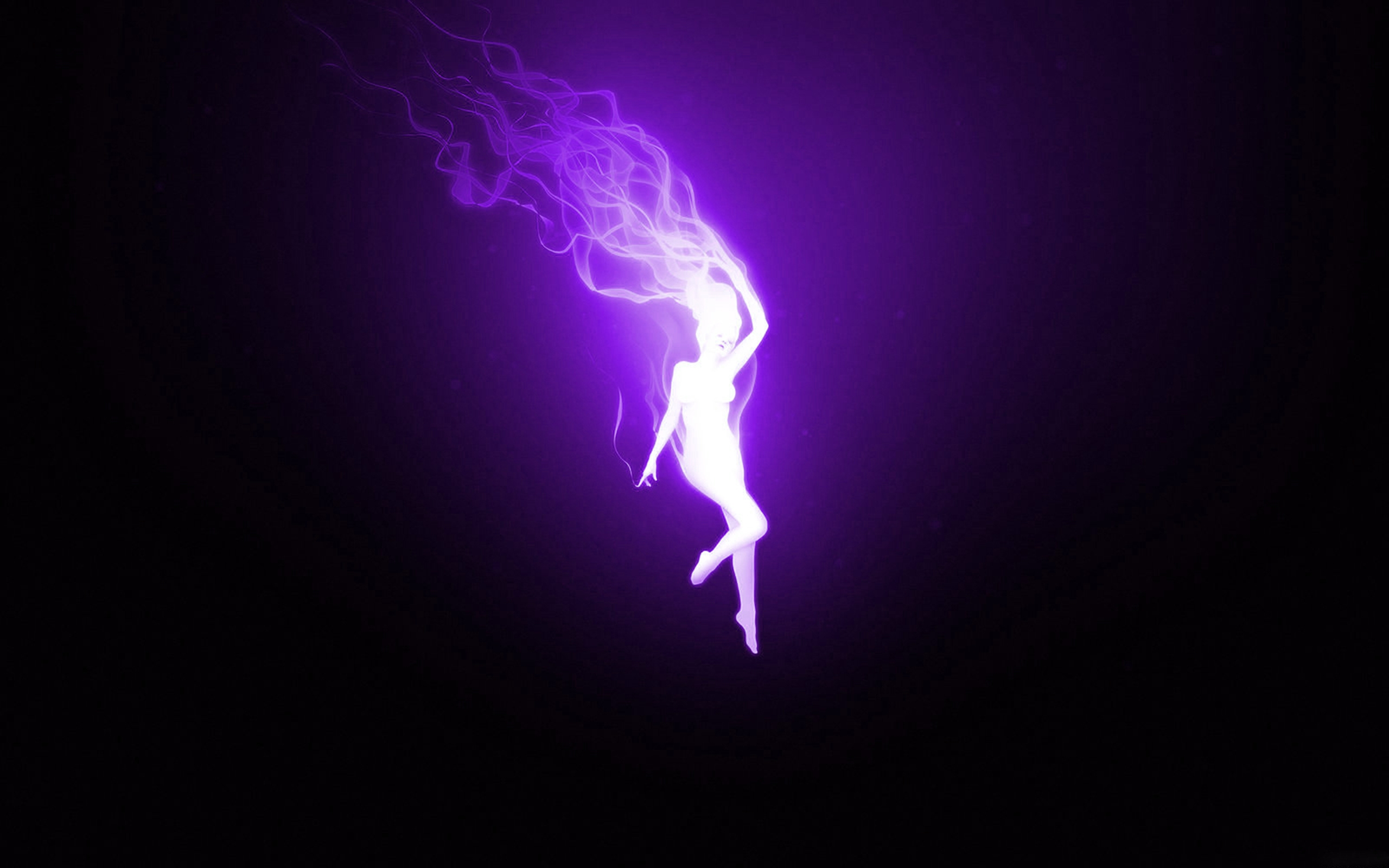 Ethereal Purple Wallpaper Background