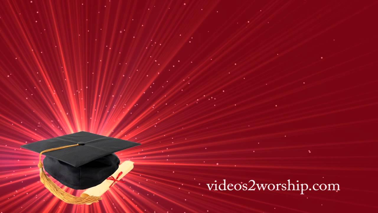 Graduation Motion Background Seamless Video