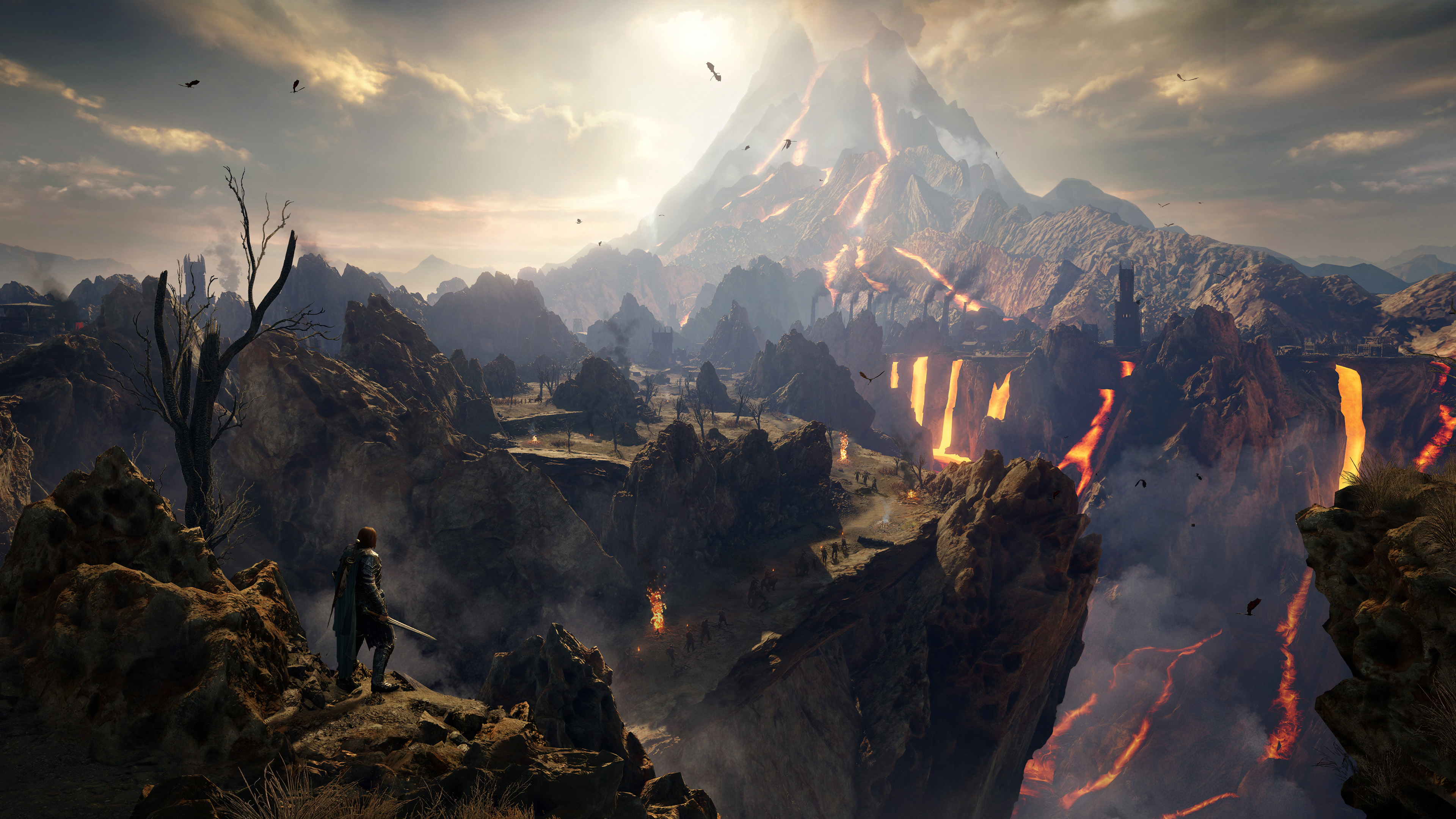 Middle Earth Shadow Of War Laptop Full HD 1080p 4k Wallpaper Image
