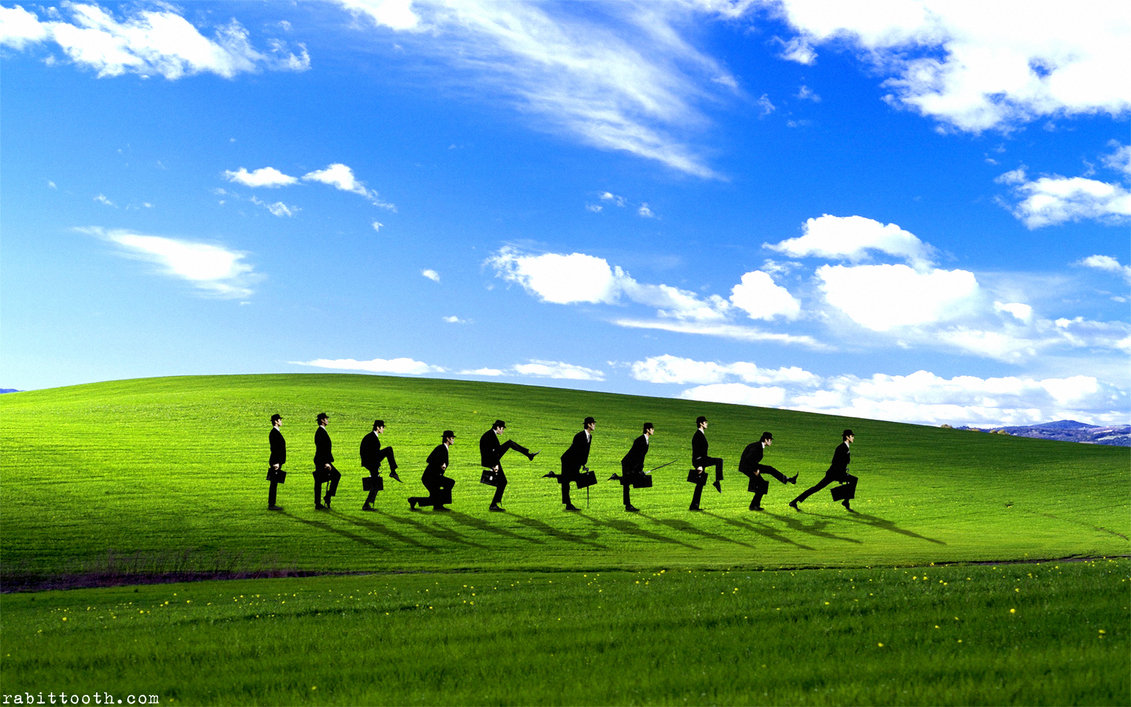 Ministry Of Silly Walks Windows Xp Background By Rabittooth On