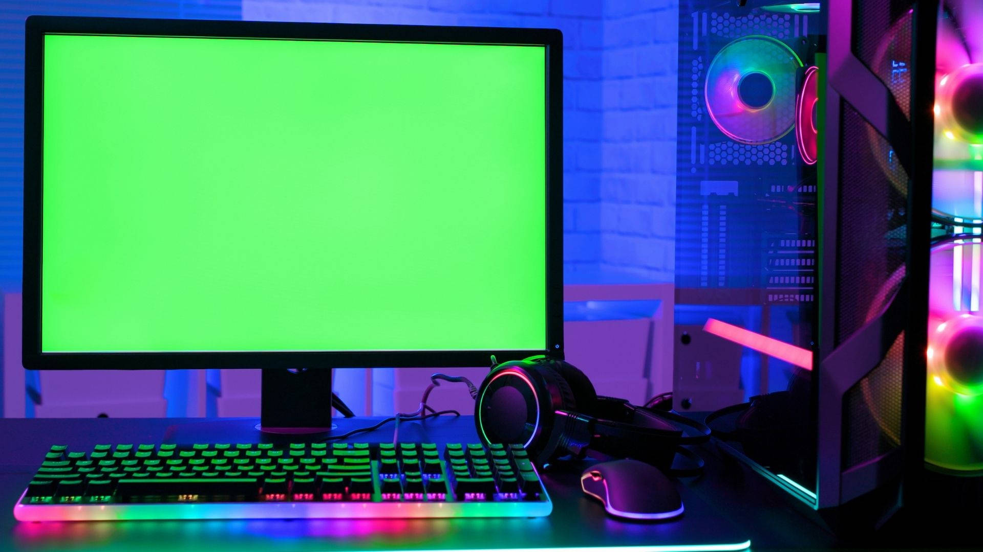 Green Screen Wallpaper