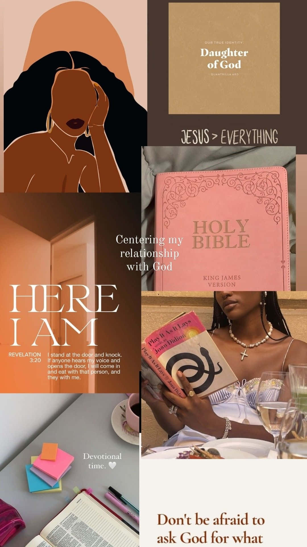 Christian Girl Aesthetic Wallpaper