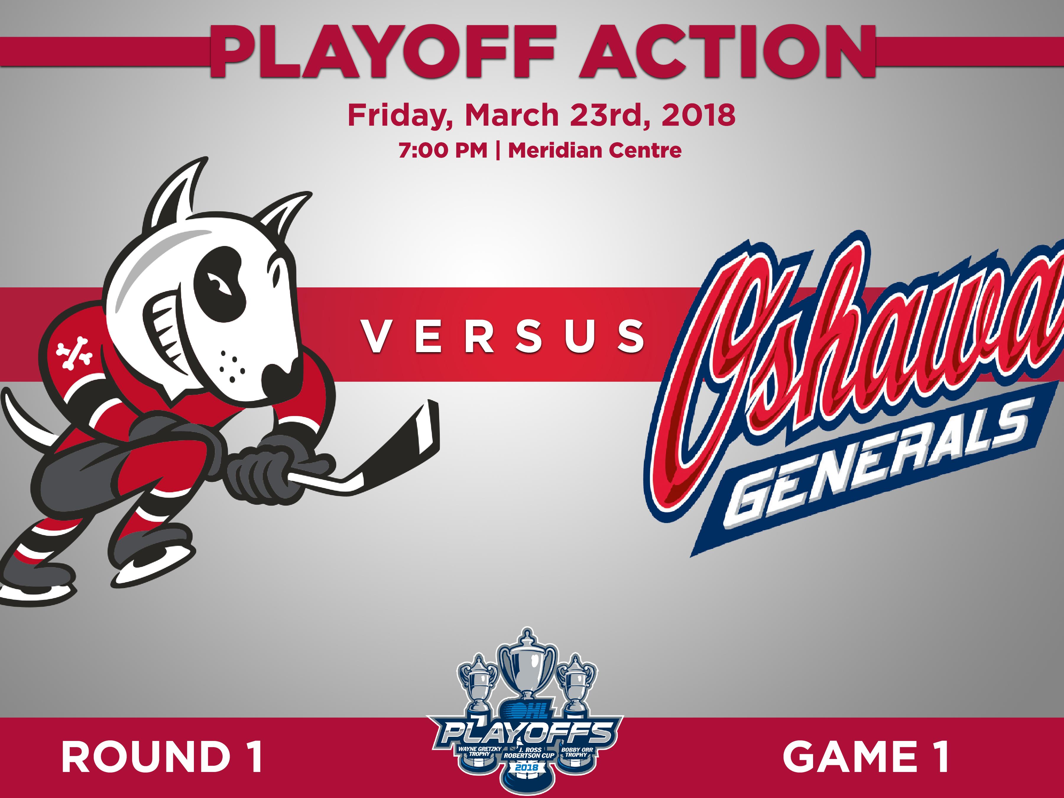 GAMEDAY PREVIEW IceDogs open OHL Playoffs at home tonight