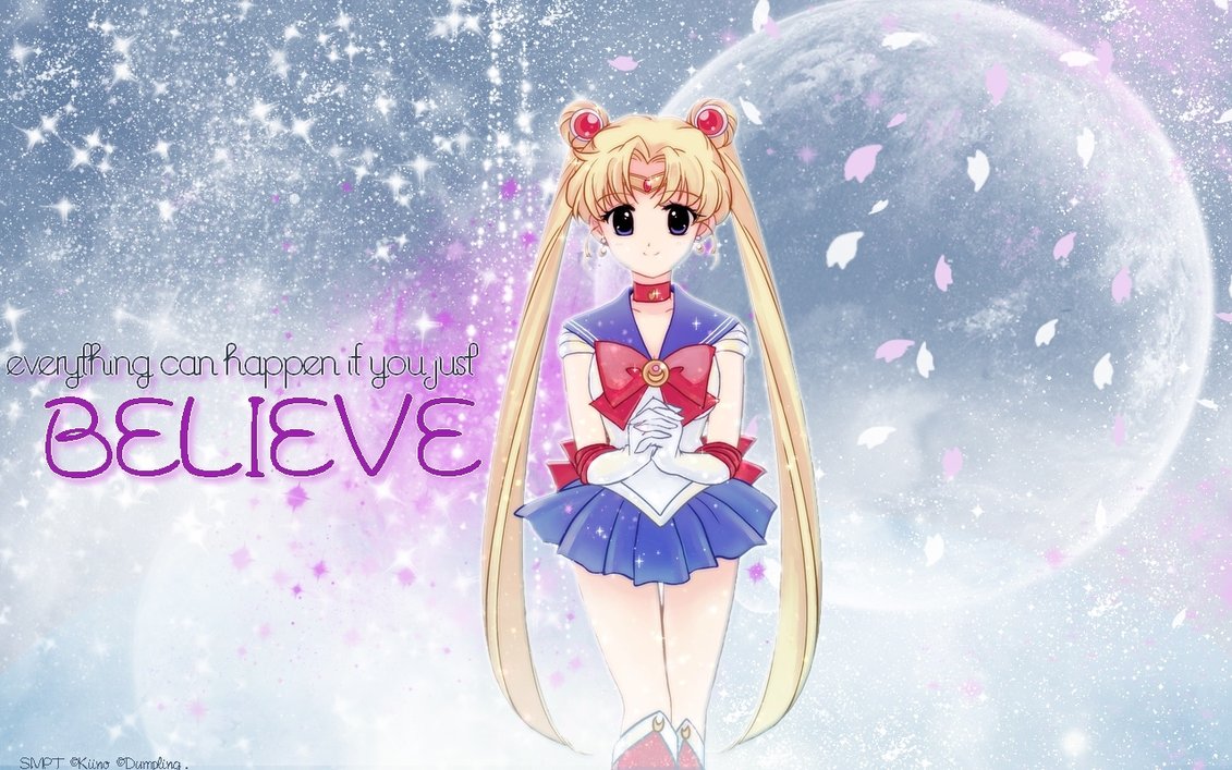 Sailor Moon wallpaper fanart by HelloKittyLovely