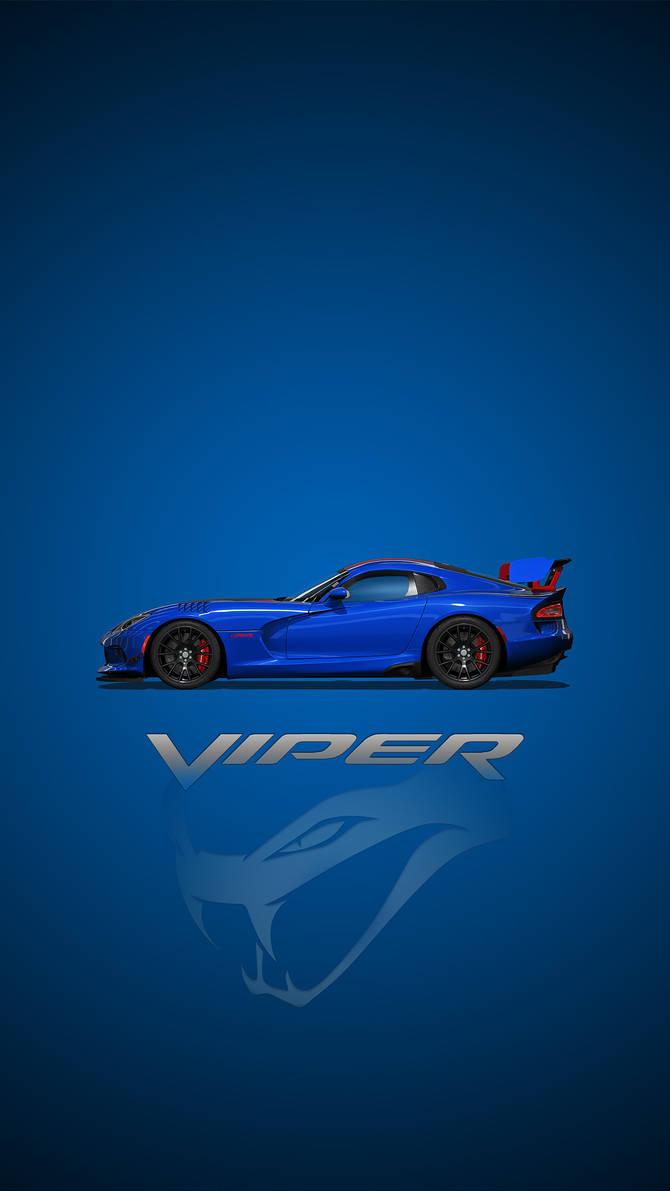 Dodge Viper SRT10 supercar in speed 640x1136 iPhone 55S5CSE wallpaper  background picture image
