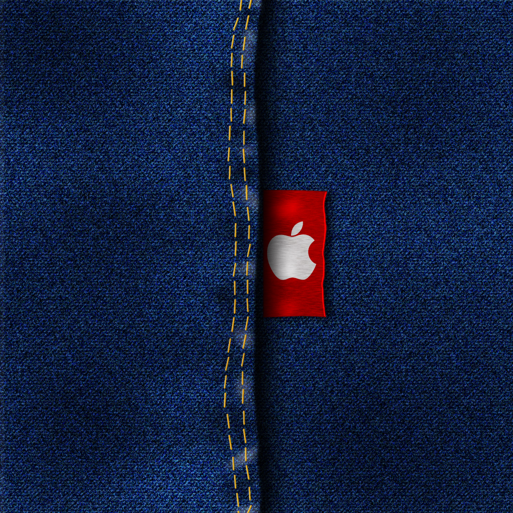 iPad Wallpaper Apple Jeans day 115 365 Days of Design