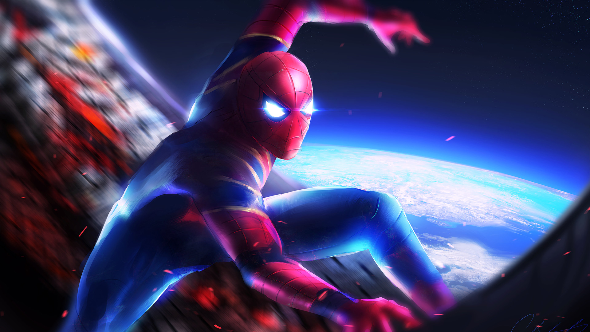Spider Man In Avengers Infinity War Wallpaper HD