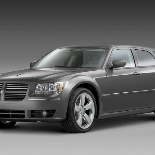 HD Gray Dodge Magnum Wallpaper