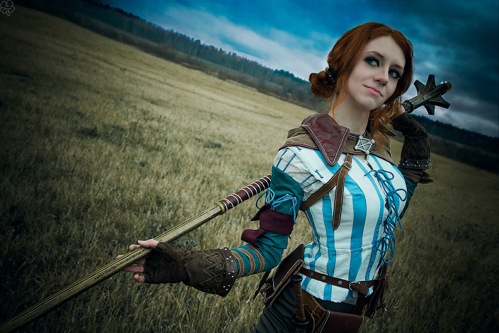 The Witcher Cosplay Triss Merigold By Greatqueenlina On