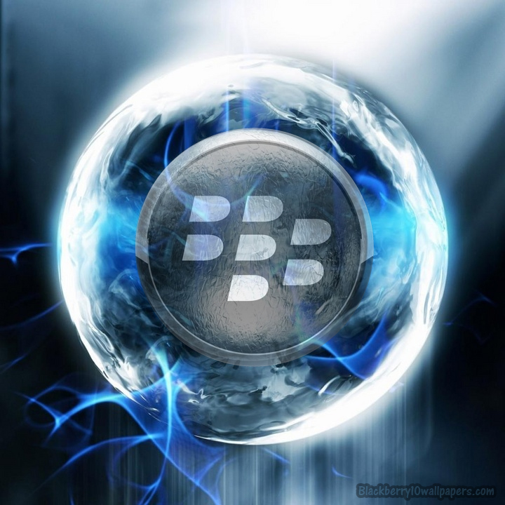 Blackberry Logo Orb Wallpaper