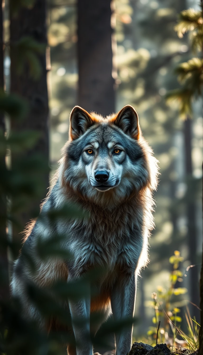 Grey Wolf Wallpaper