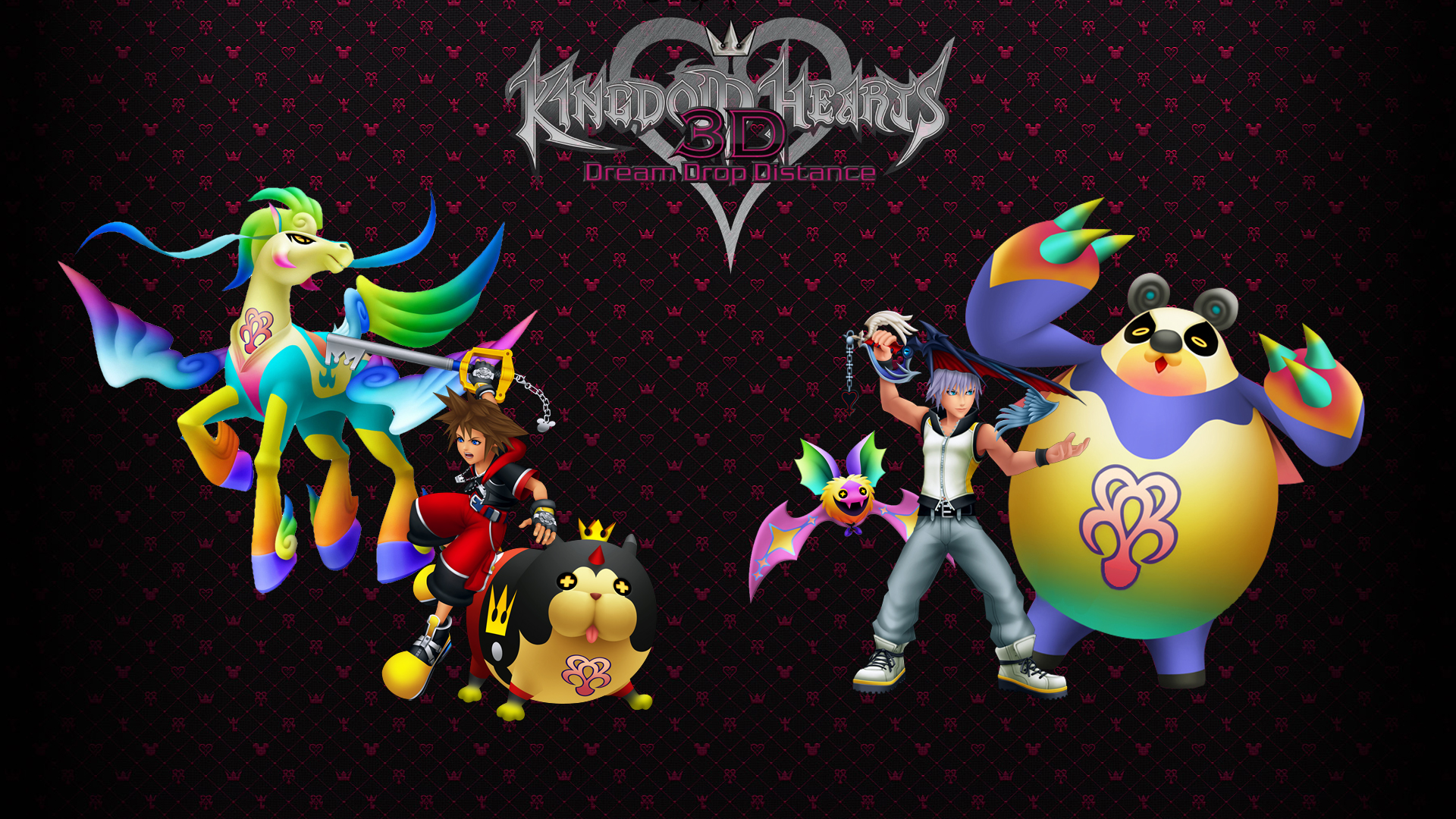 Kingdom Hearts 3d Dream Drop Distance By Zupertompa Fan Art Wallpaper