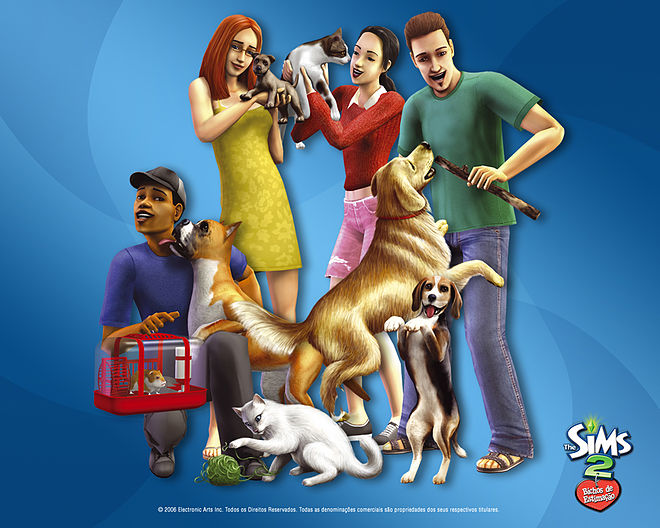 The Sims Wallpaper X At 4shared