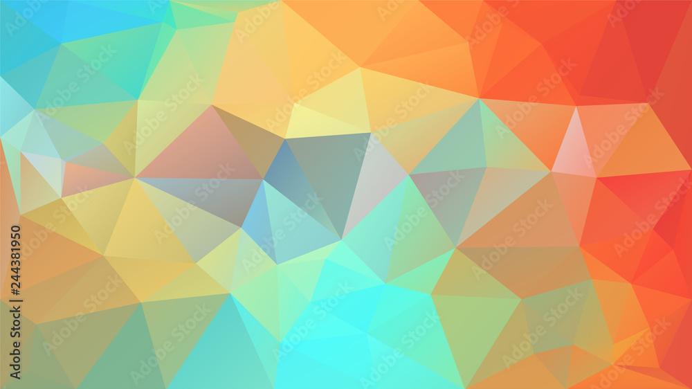 Vector Abstract Irregular Polygon Background Triangle Low Poly