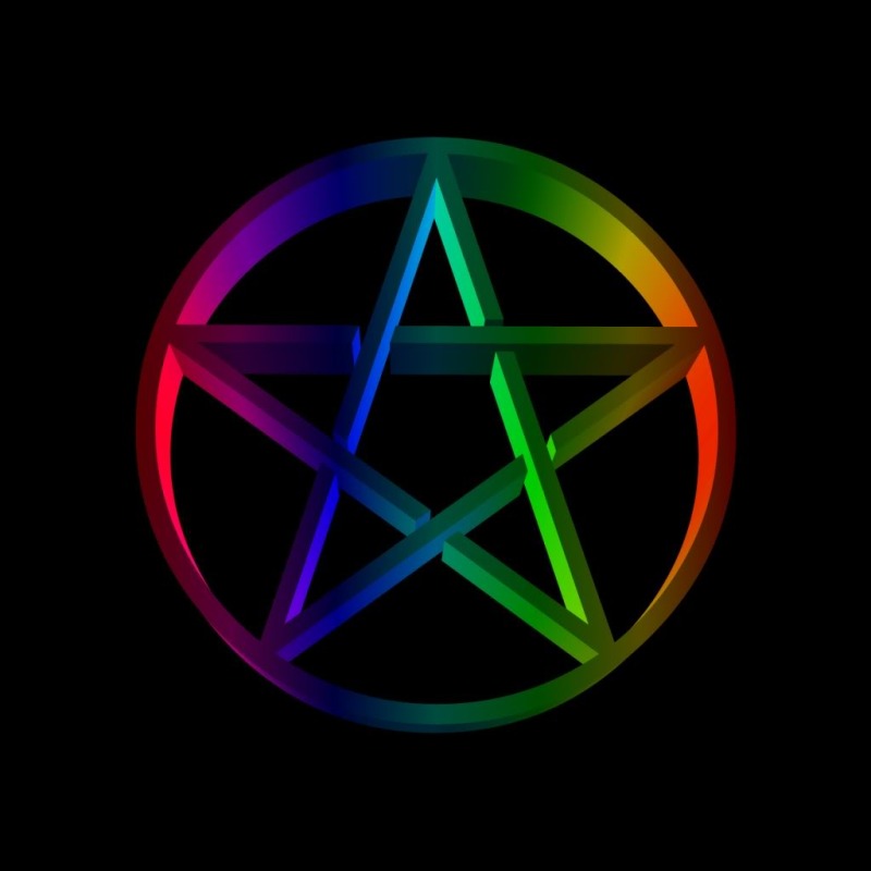 cool wiccan pentagrams