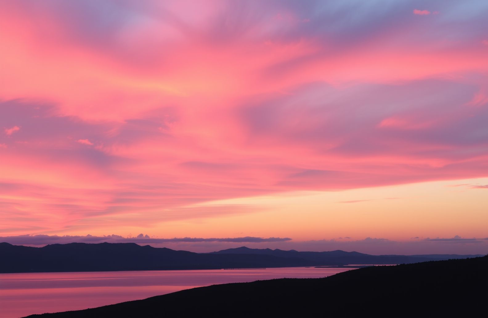 Pink Sky Wallpaper