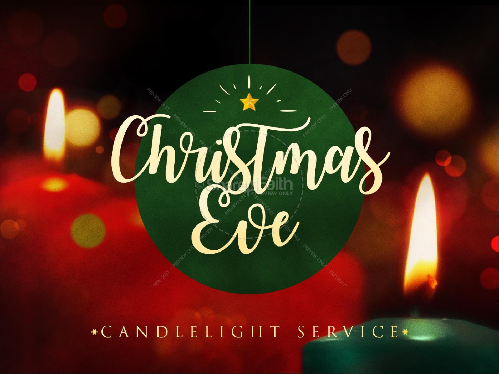 Christmas Eve Candlelight Service Powerpoint Powerpoints