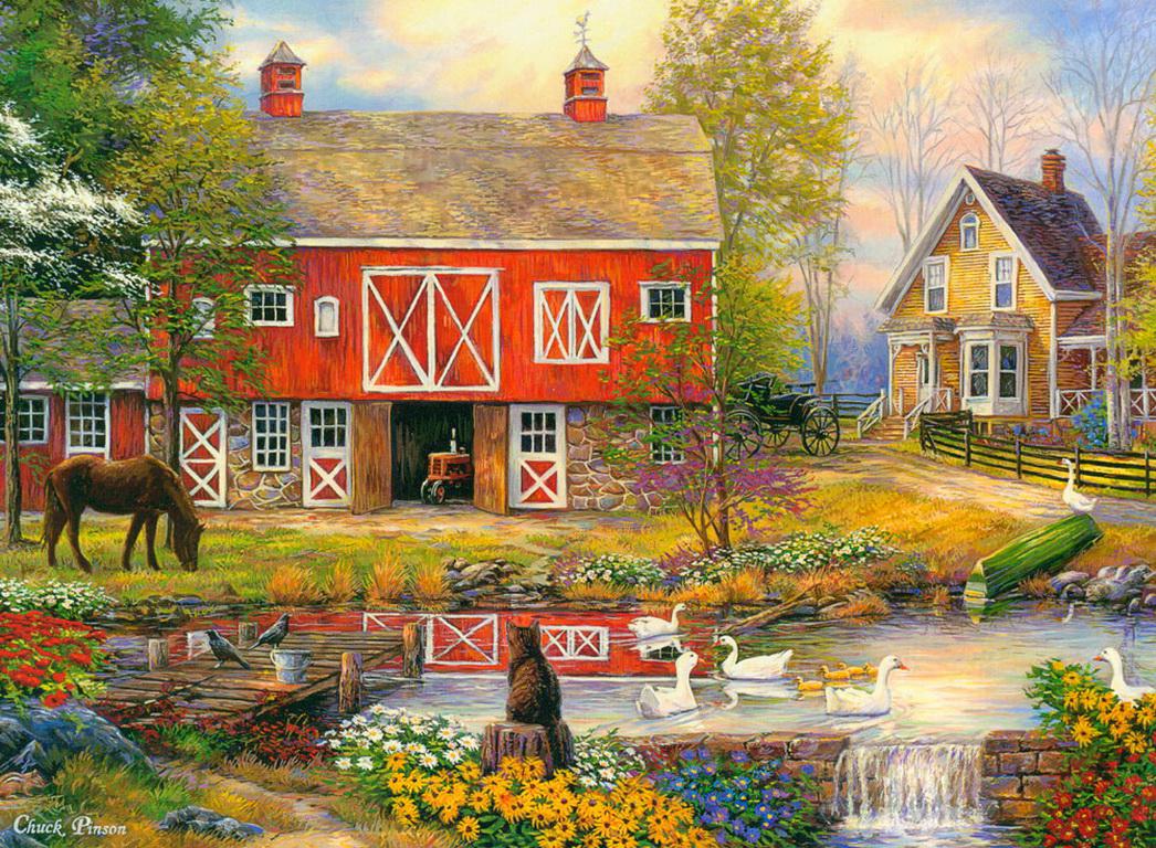 Country Living High Quality And Resolution Wallpaper On