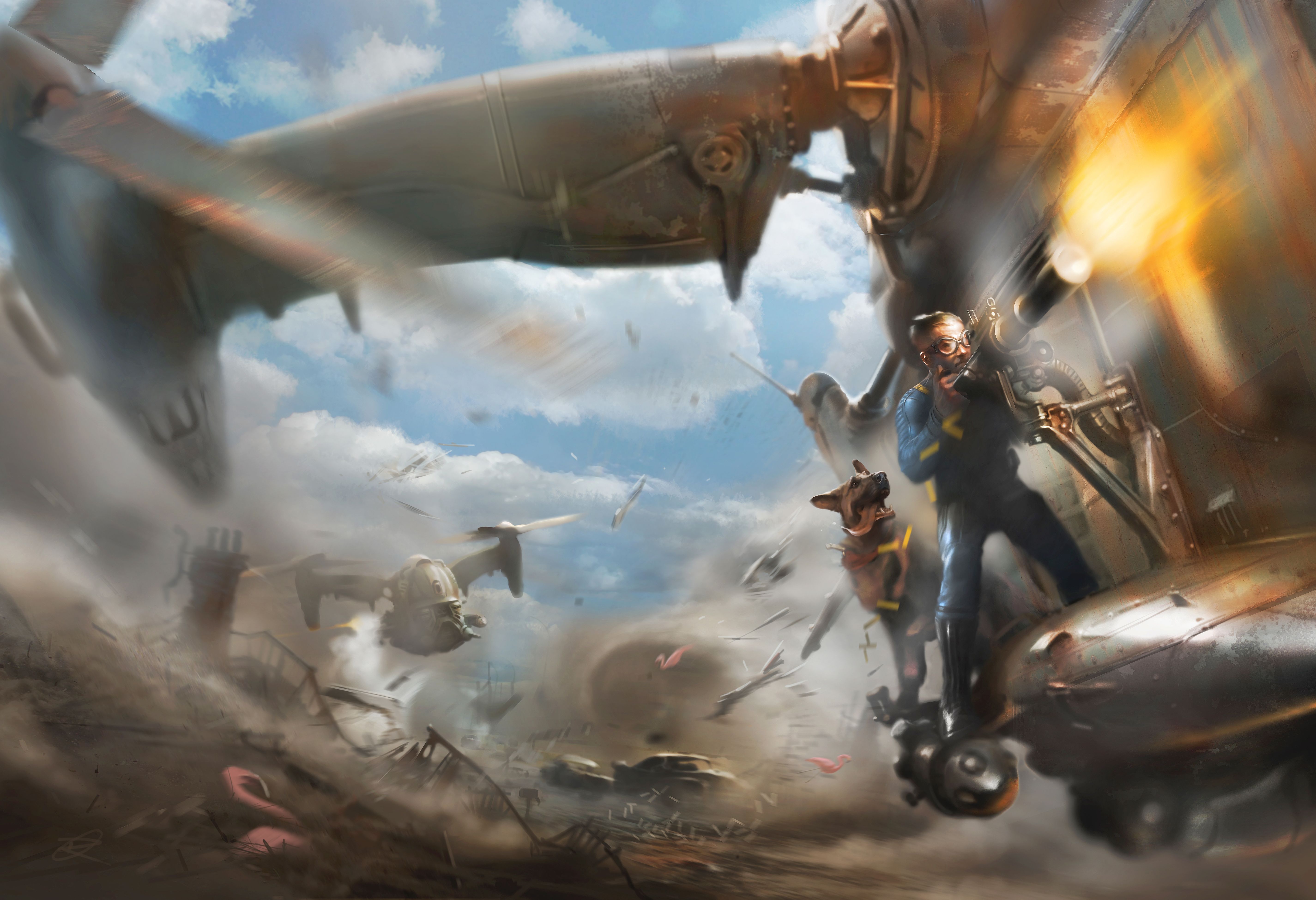 Fallout S Concept Art Is Wallpaper Worthy Polygon