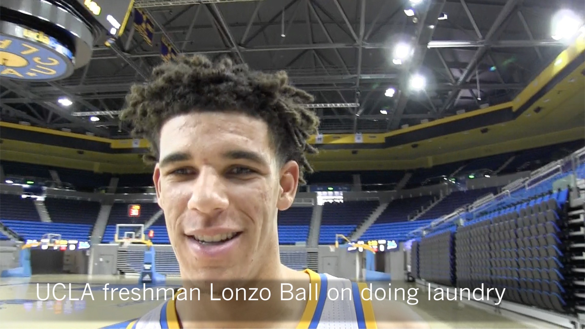 Lonzo Ball Learns How To Do Laundry At Ucla La Times