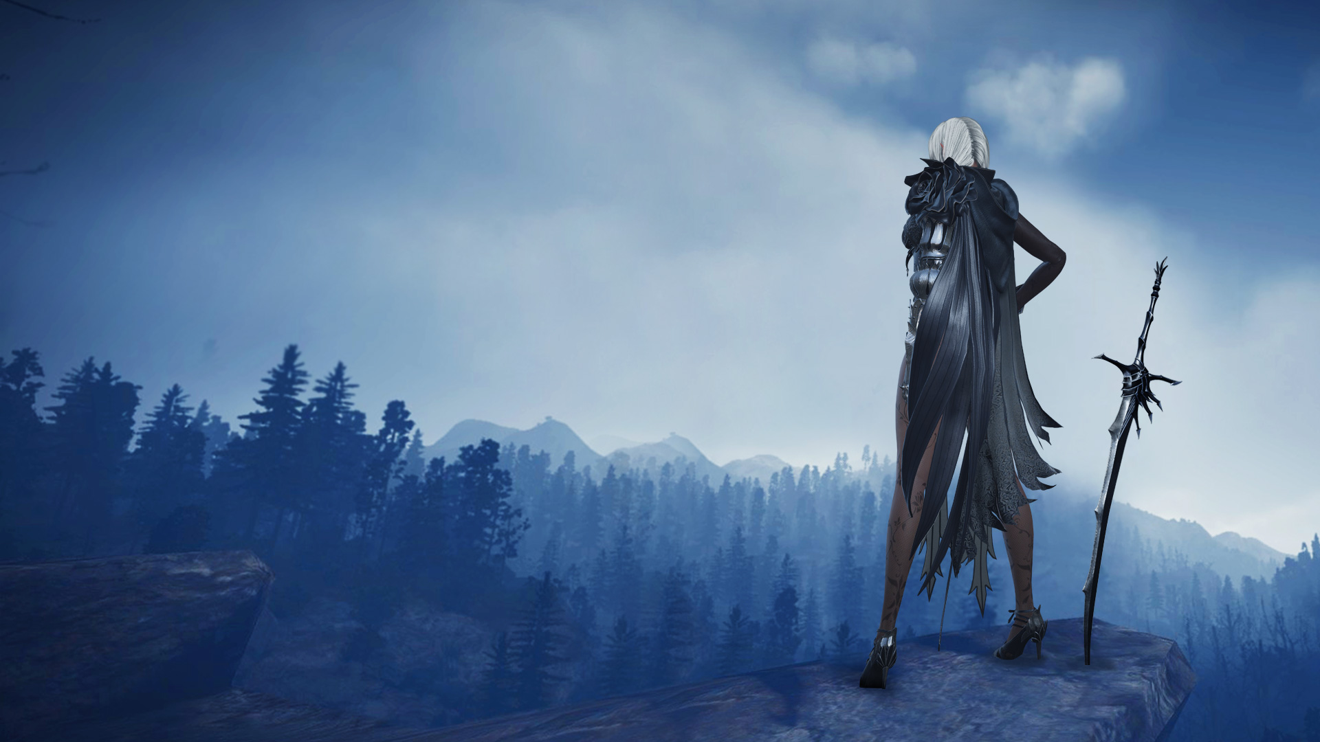 Dark Elf Knight Wallpaper Blackdesertonline