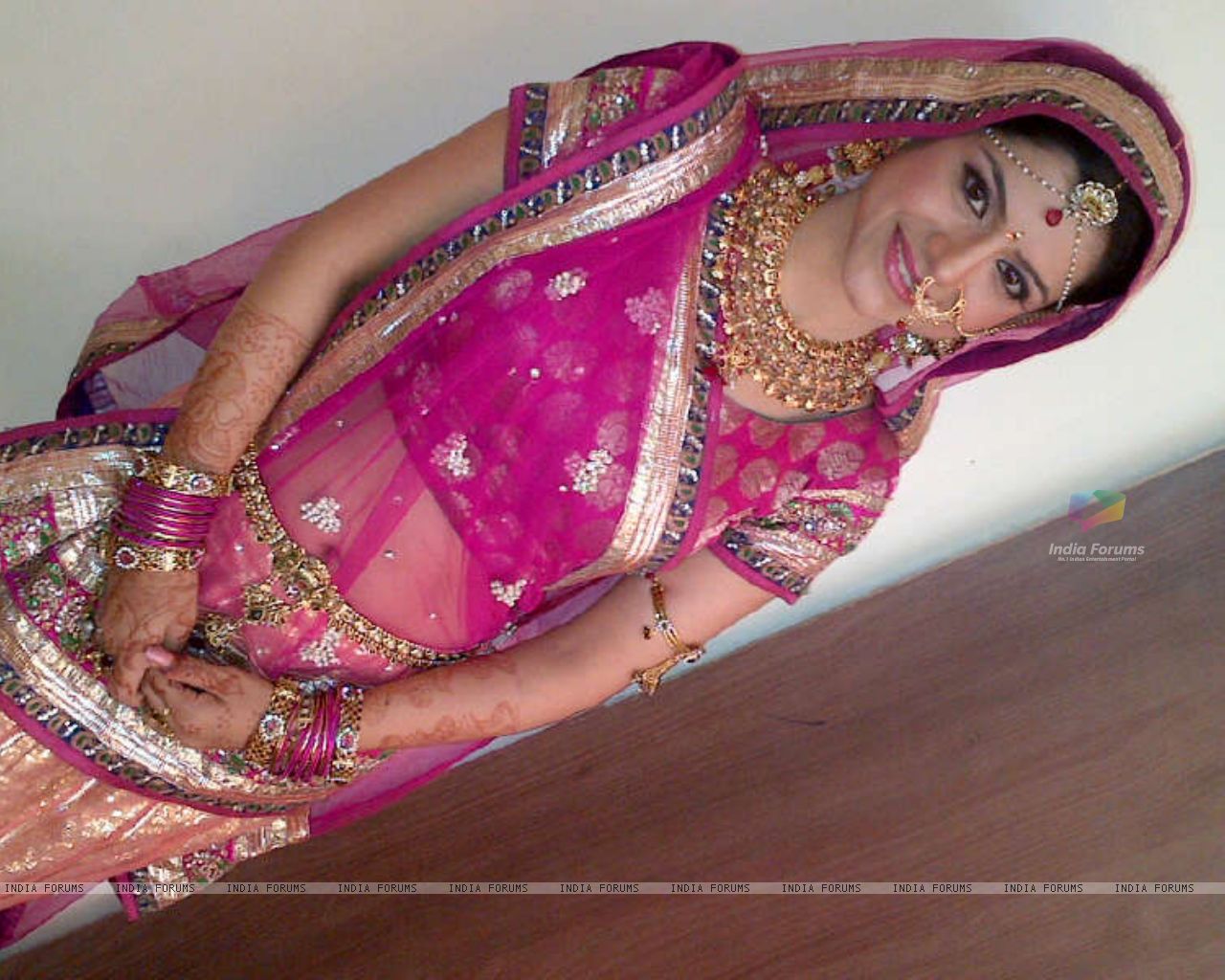 Rishika Mihani Aka Shivani In Bridal Wallpaper Size