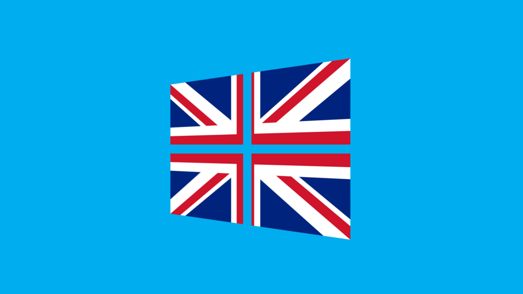 Windows With United Kingdom Flag By Pavelstrobl