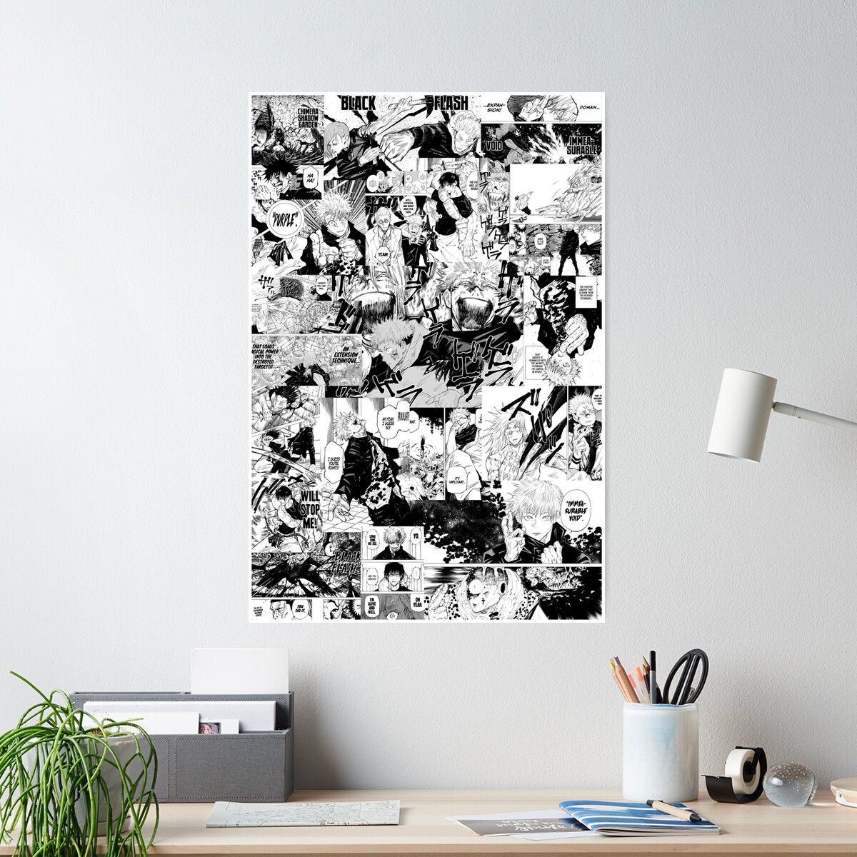 🔥 [28+] Jujutsu Kaisen Collage Wallpapers | WallpaperSafari