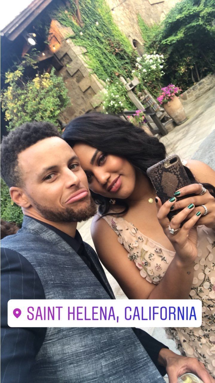 Splash Brothers Steph And Ayesha On S Instagram Story