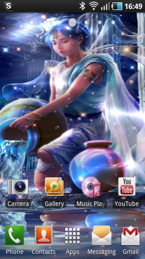 Zodiac Aquarius Live Wallpaper For Android By