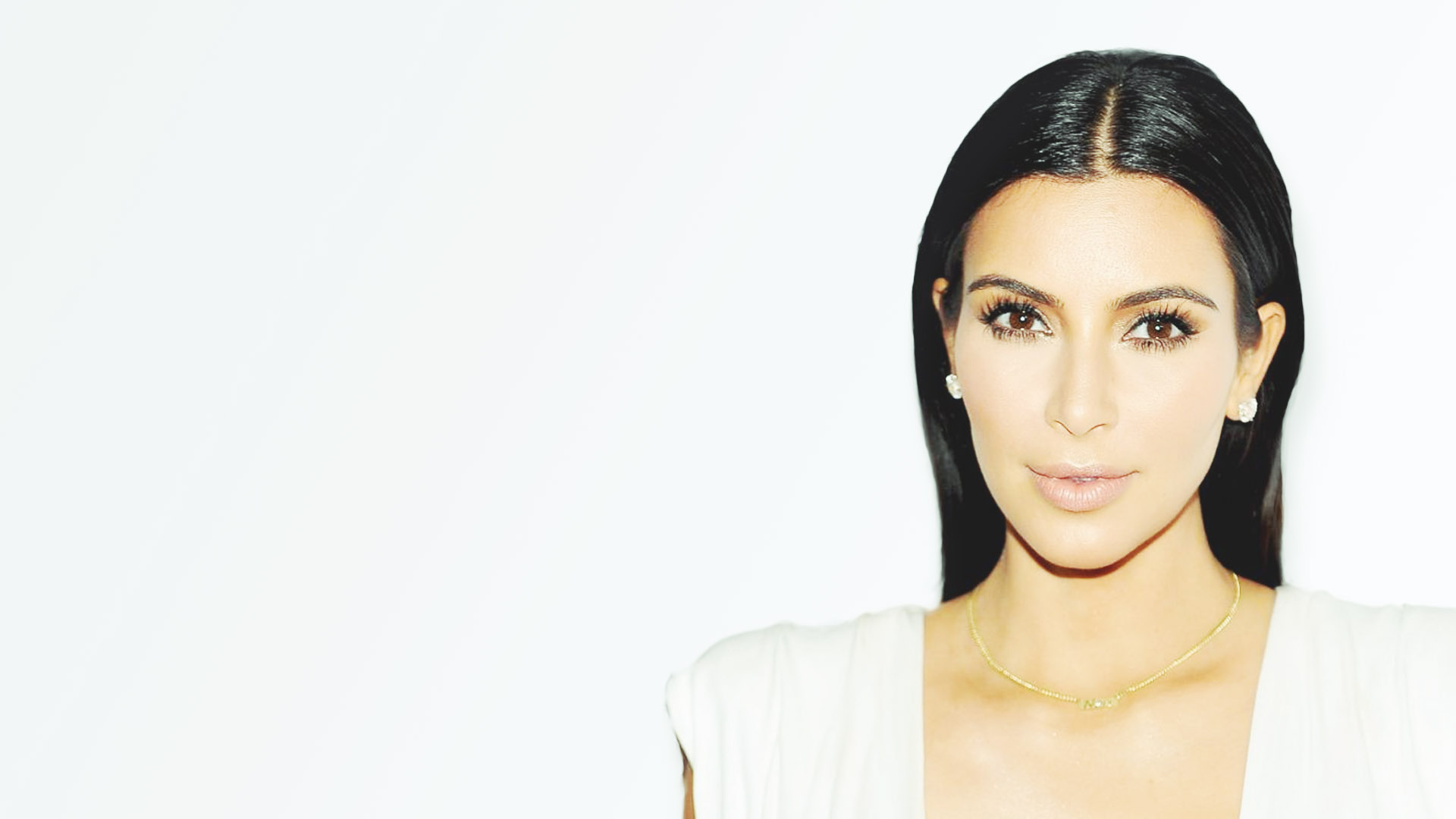 Wallpaper Kim Kardashian White Dresses HD Upload At