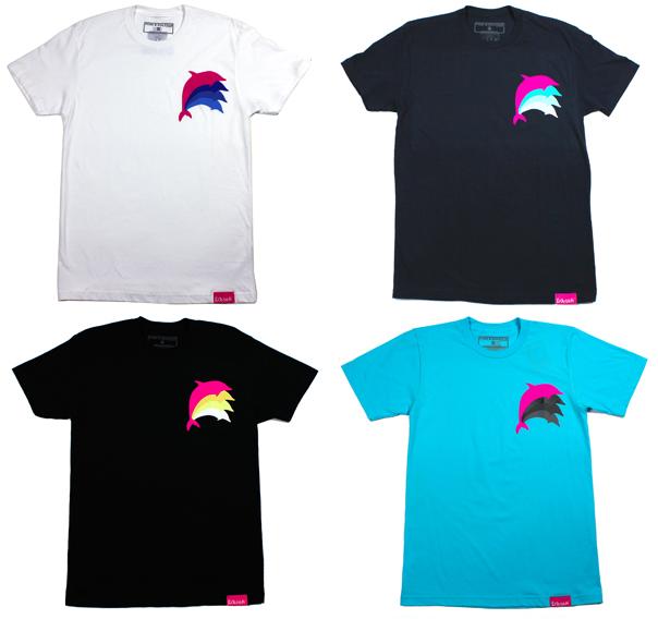 Pink Dolphin Brand Wallpaper Tees Jpg