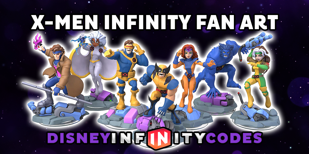 Impressive Disney Infinity X Men Fan Art Codes