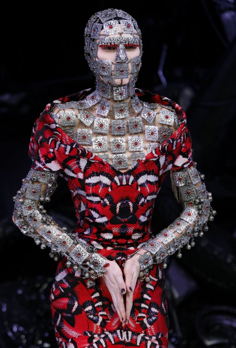 The Snake Dress By Alexander Mcqueen Wallpaper