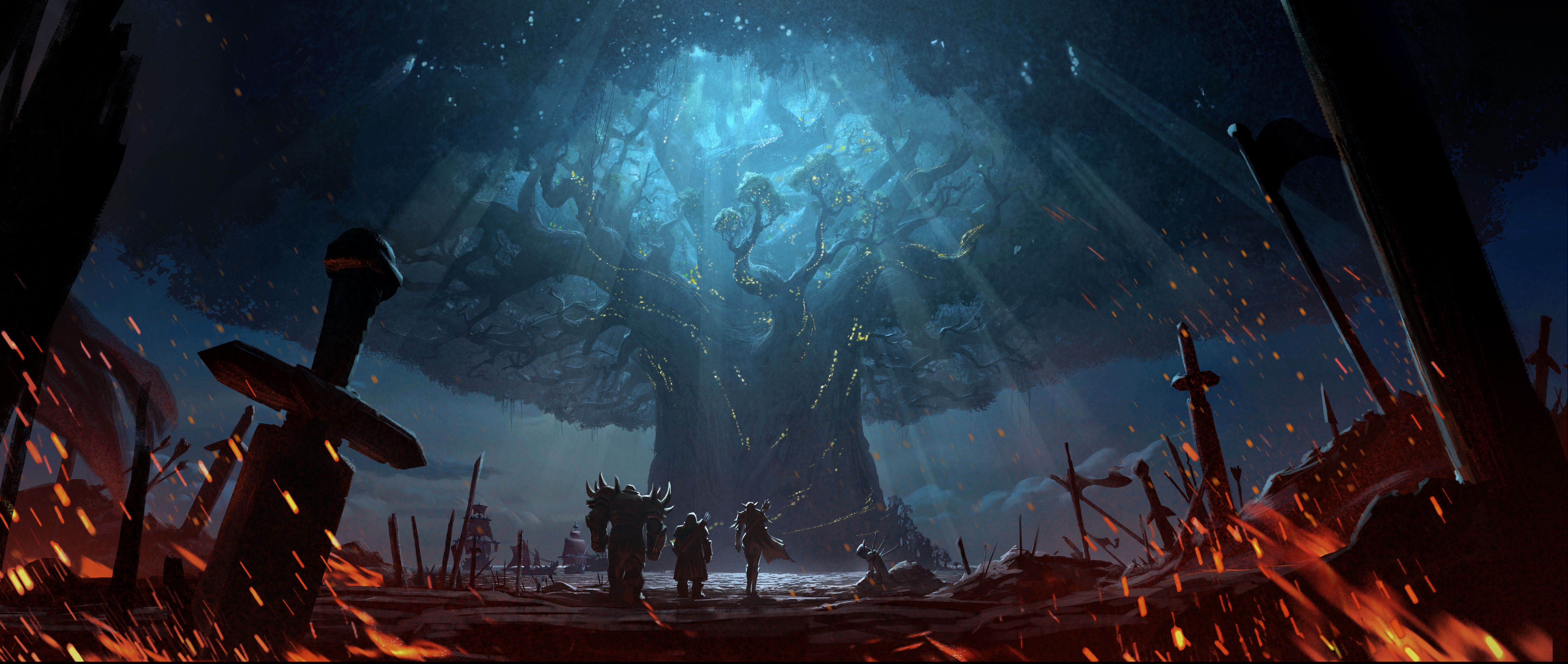 Wow Battle For Azeroth Approach To Teldrassil World Of