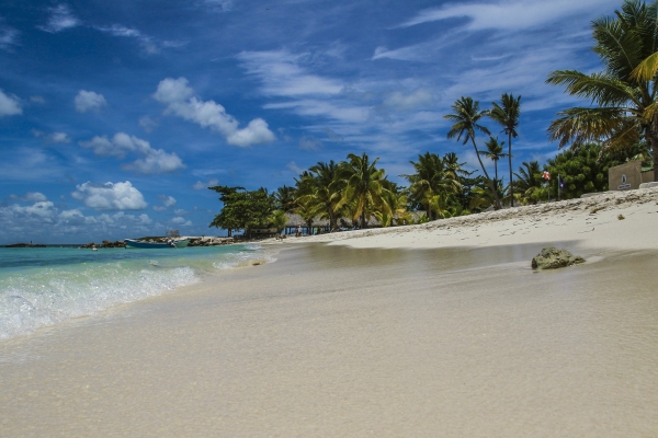 Sun Beach Seas Dominican Republic Caribbean Sea Wallpaper