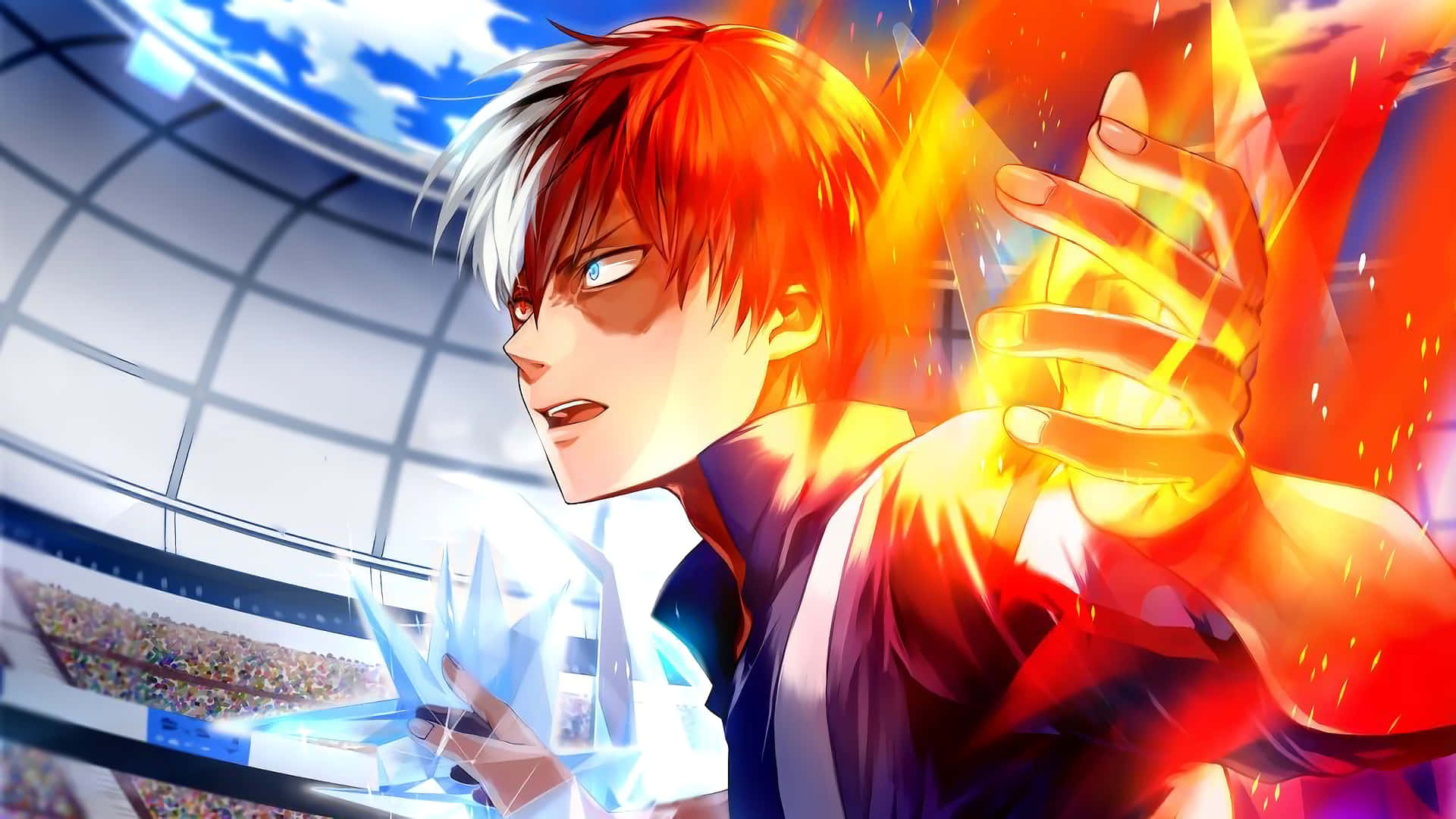 Unleashing The Power Of Todoroki Wallpaper