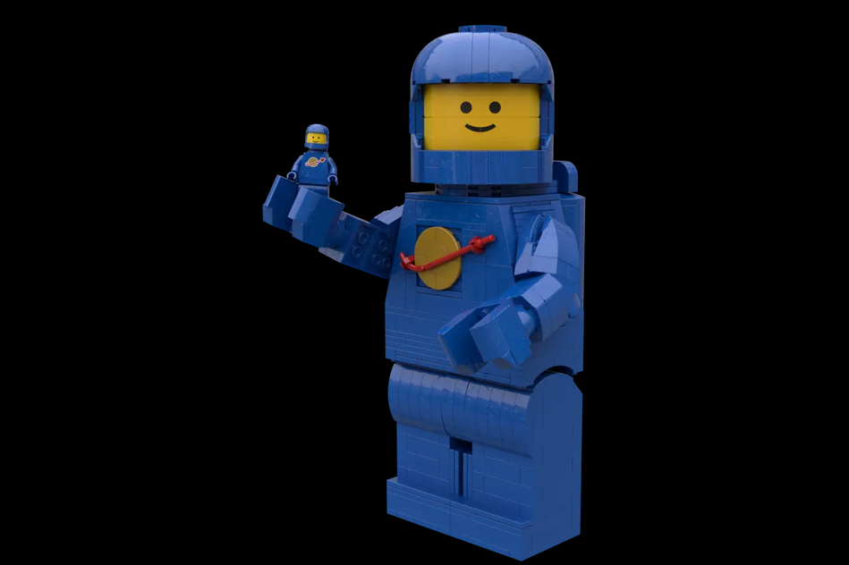 Lego Ideas Up Scaled Classic Spaceman