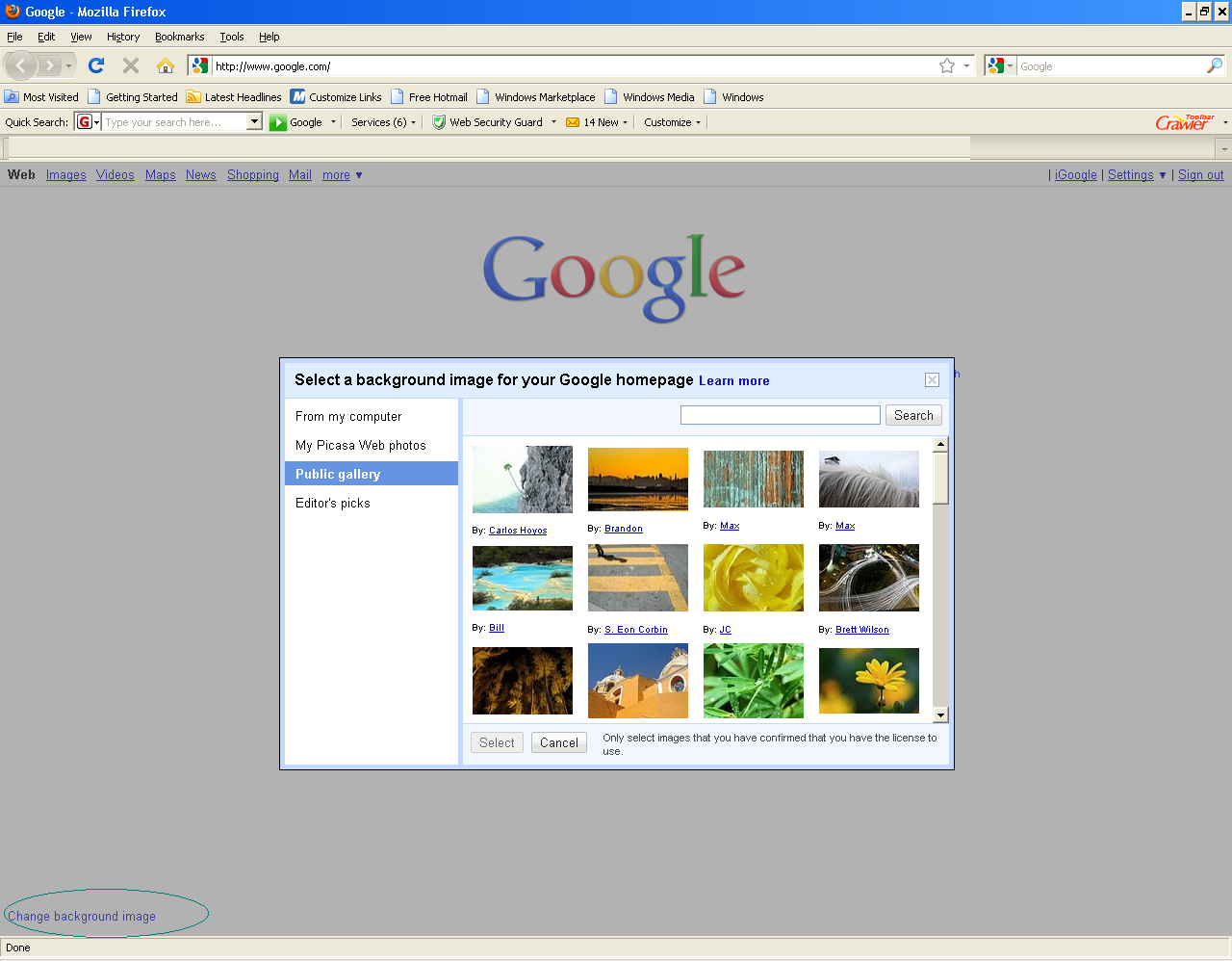 Google Home Ushers In Background Image Like Bing