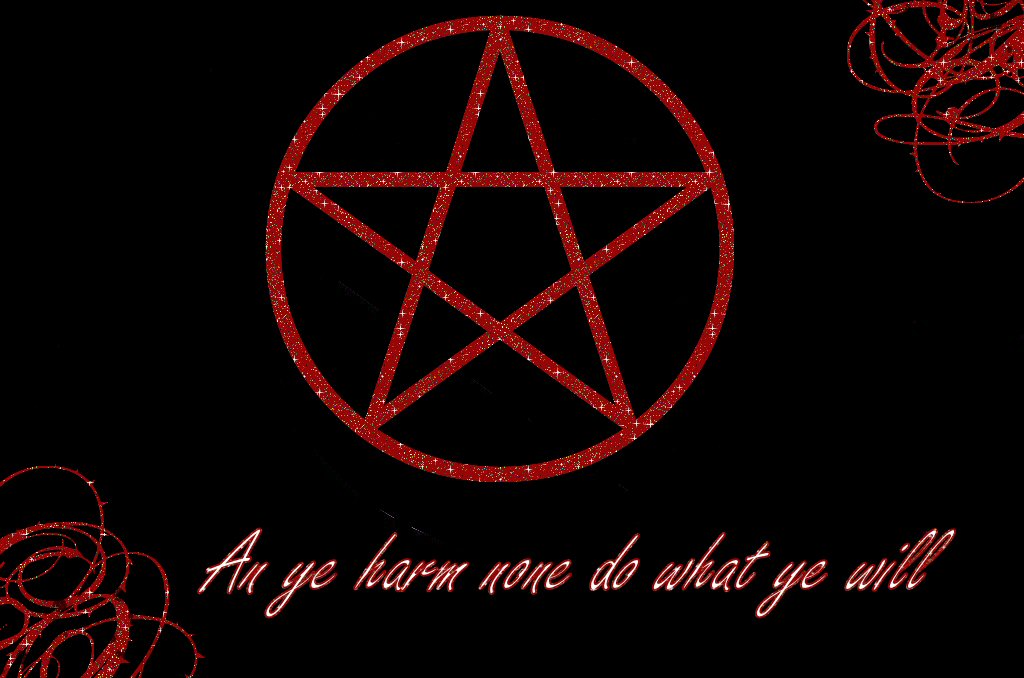Wiccan Pentagram Wallpaper By