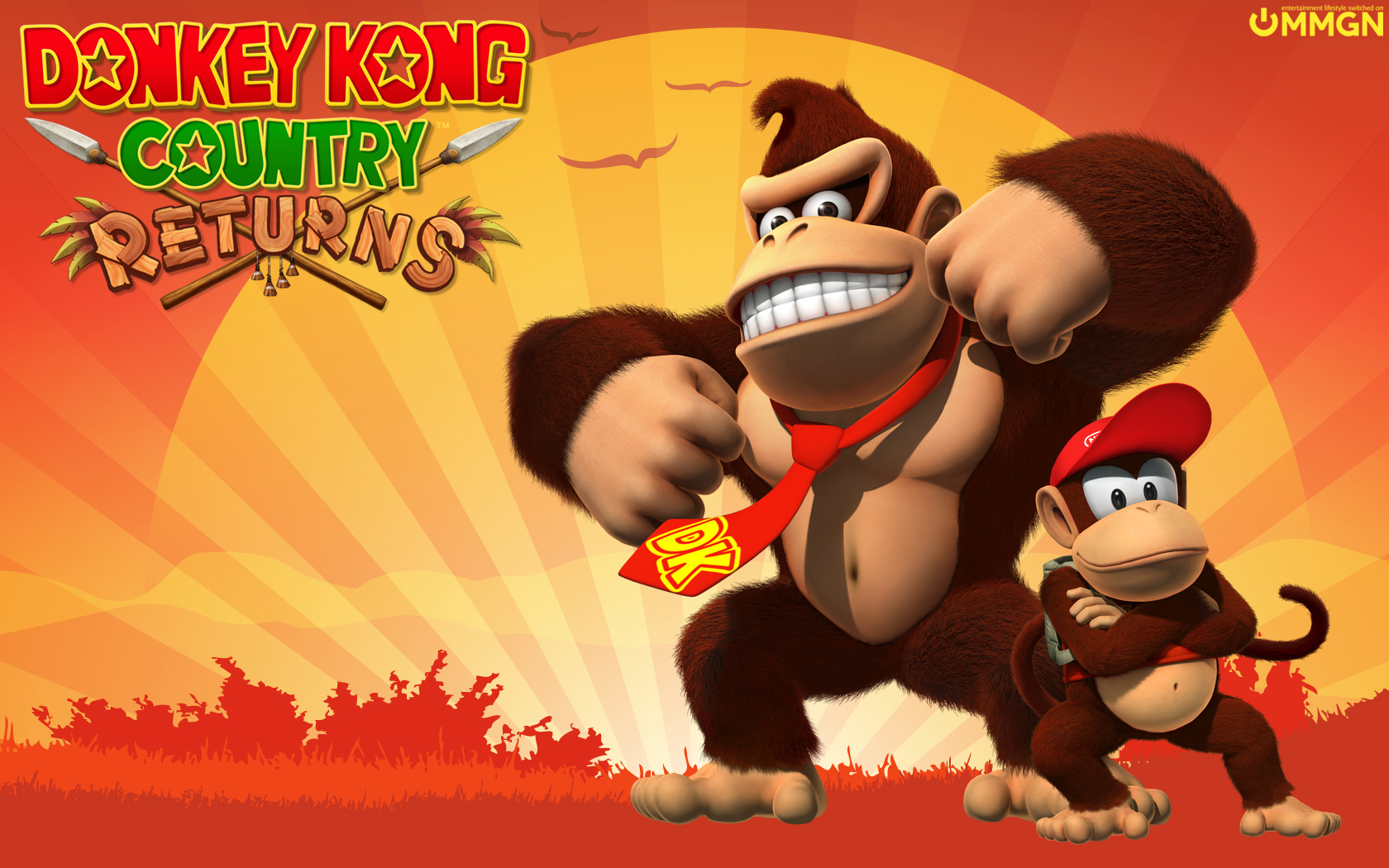 Donkey Kong Country Returns Wallpaper Wii News Mmgn Australia