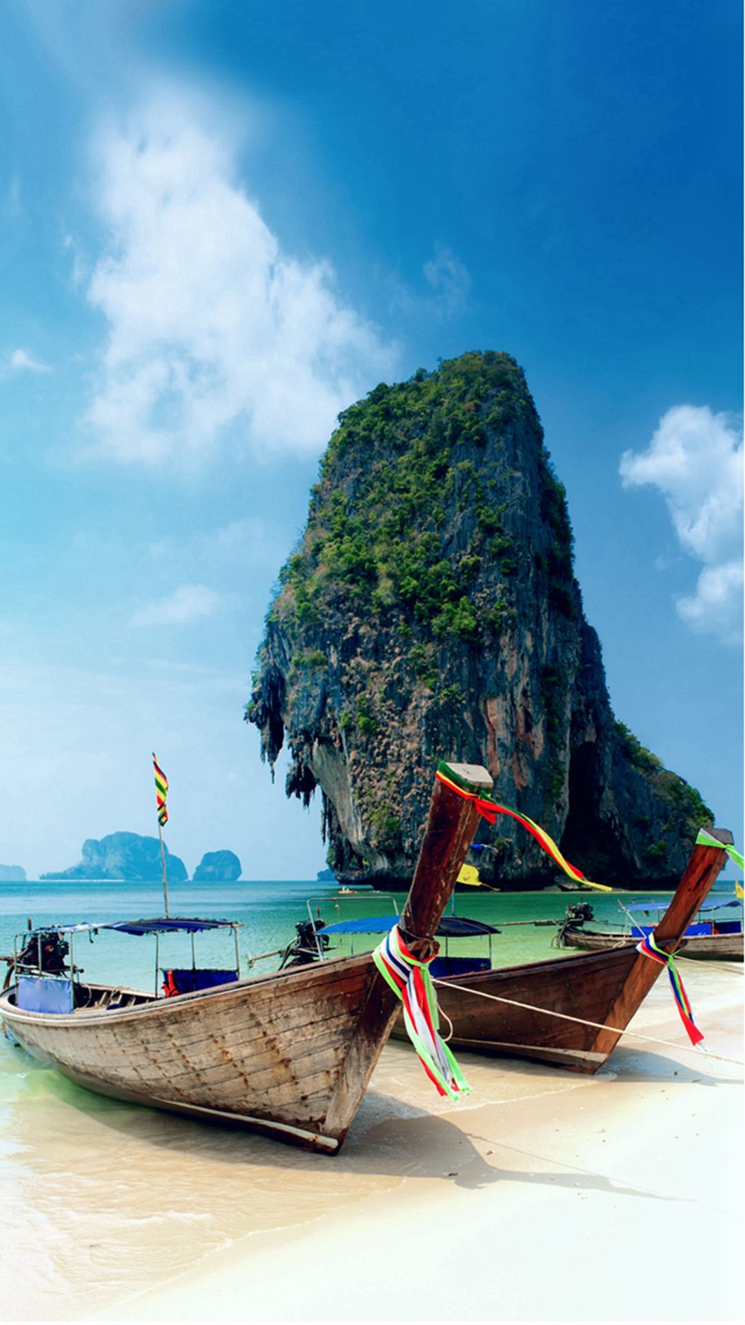 Krabi Island Thailand Beach iPhone Wallpaper
