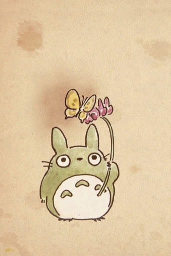 Cute Totoro Phone Wallpaper